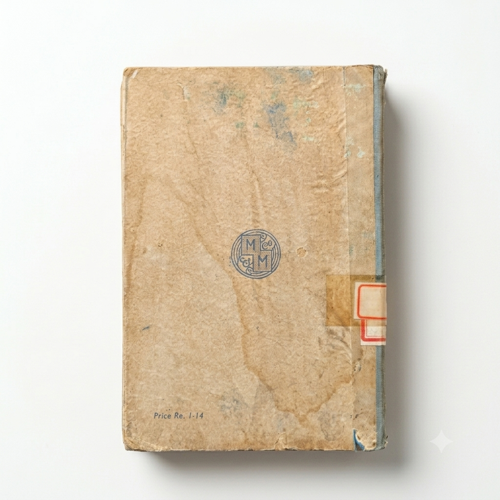 India Now and Then | C. A. Parkhurst | Vintage Illustrated Book | Rebound Hardcover