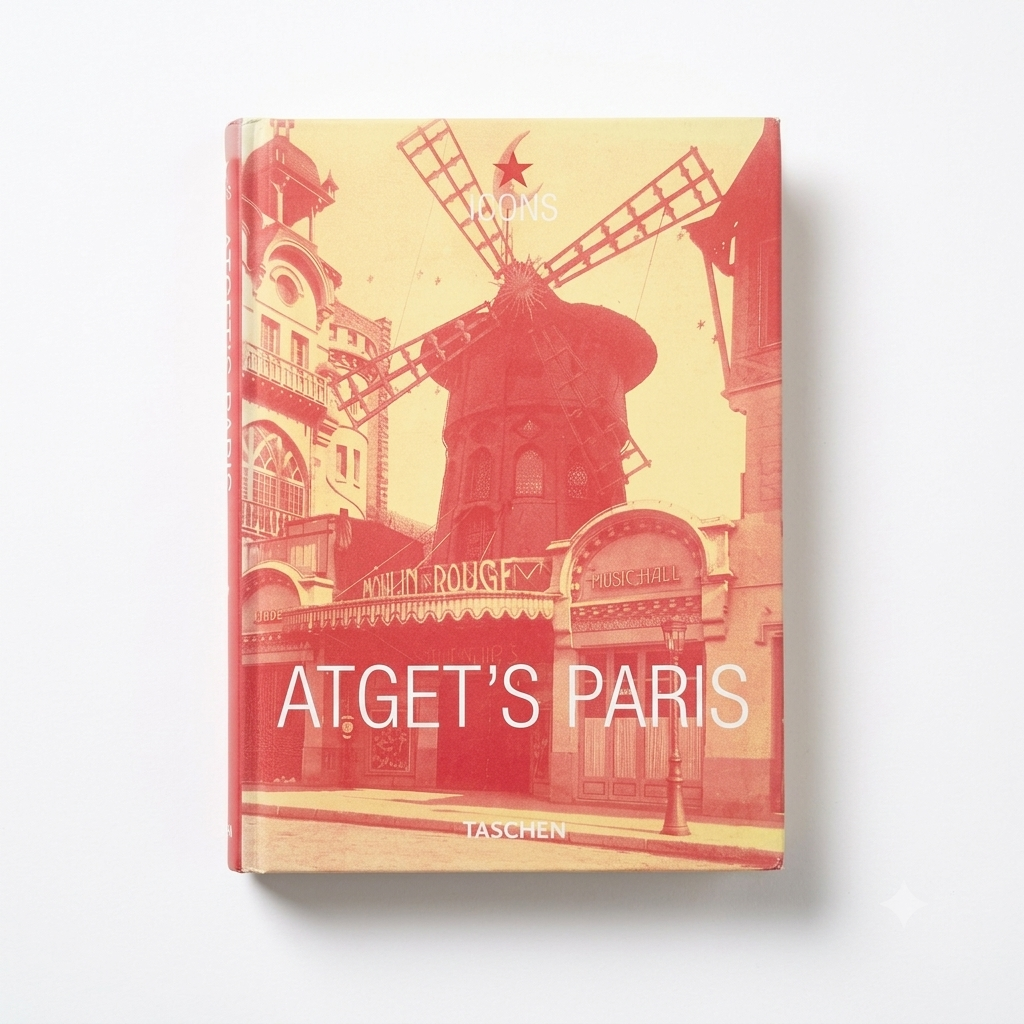 Atget’s Paris by Eugène Atget, 2001 TASCHEN Icons softcover photography book