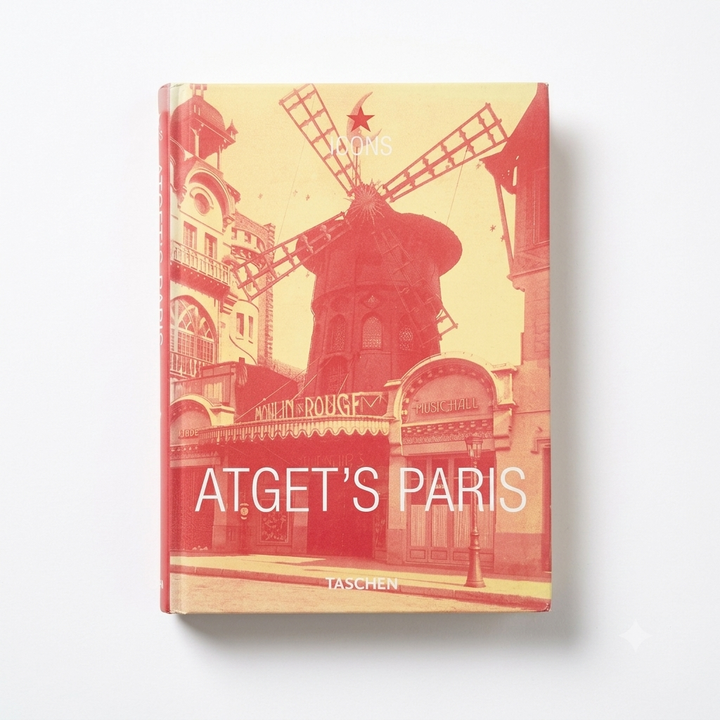 Atget’s Paris by Eugène Atget, 2001 TASCHEN Icons softcover photography book