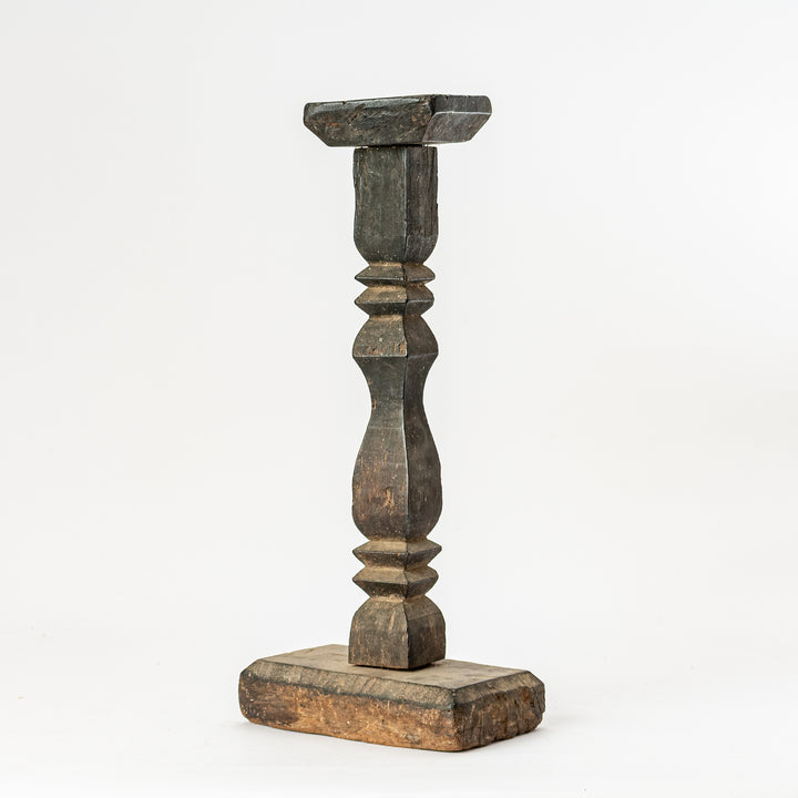 Vintage Wooden Lamp Stand