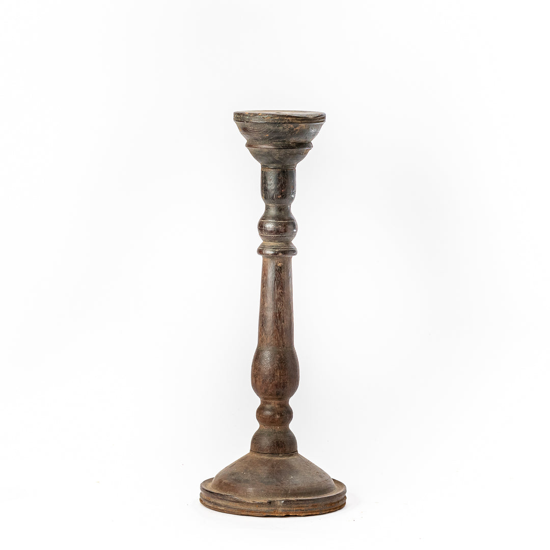 Vintage Wooden Lamp Stand