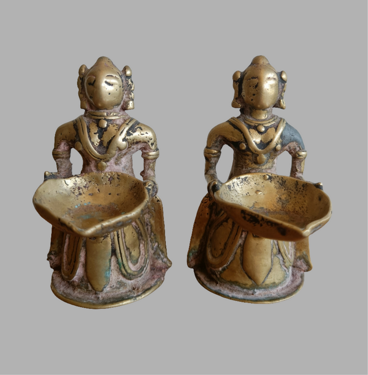 Pair of Deepalakshmi Lamps