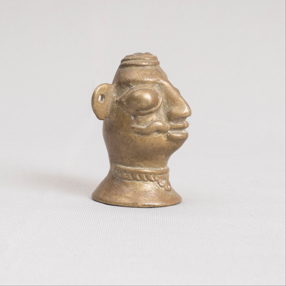 Vintage Brass Mukhalinga