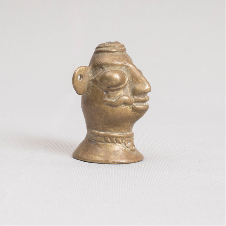 Vintage Brass Mukhalinga