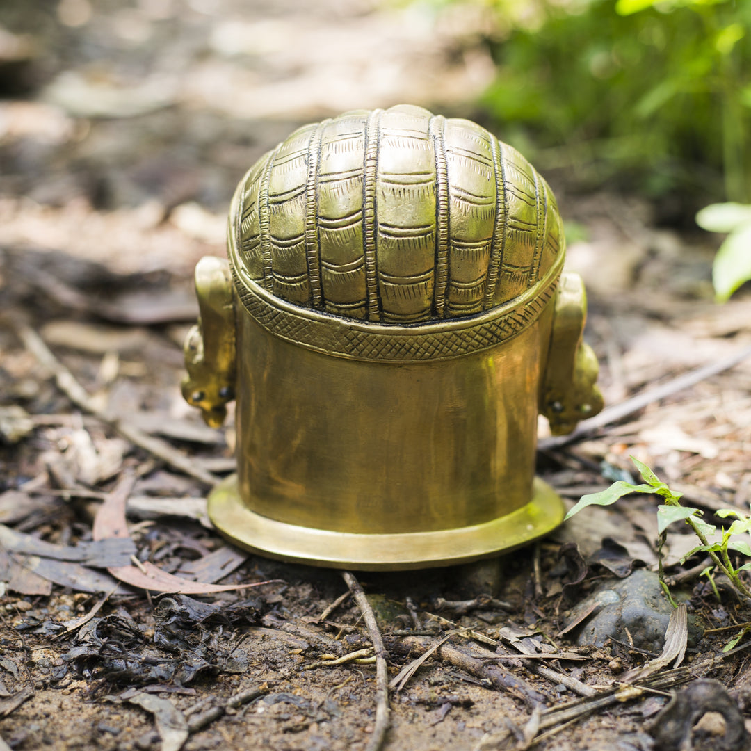 Brass Shiva Head