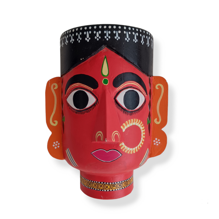 Handcrafted Folk Mask - Nallagonda