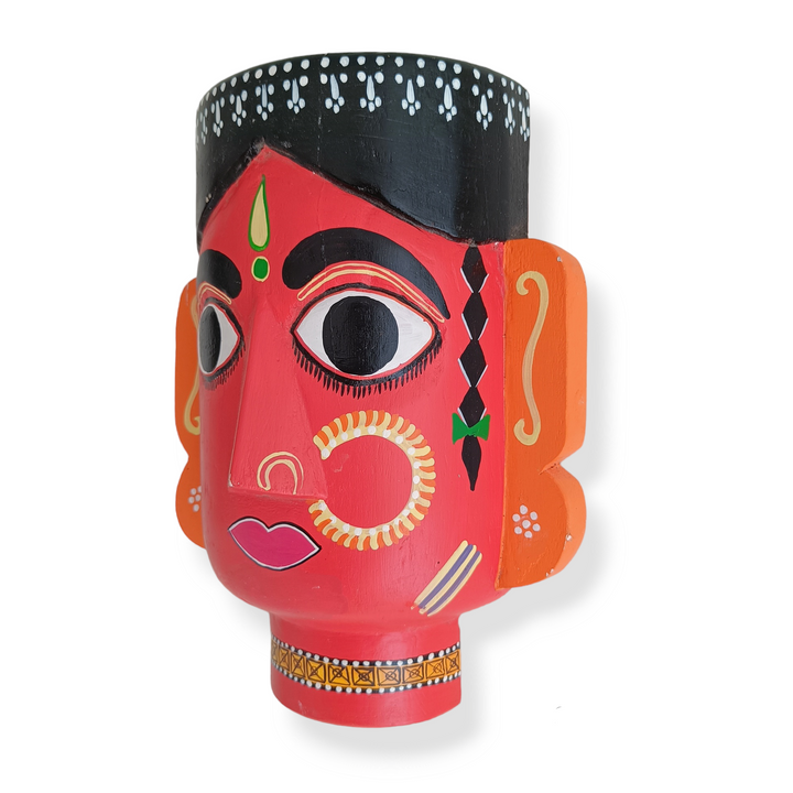 Handcrafted Folk Mask - Nallagonda