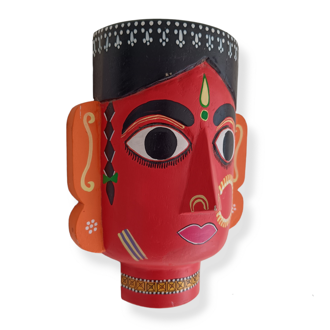 Handcrafted Folk Mask - Nallagonda