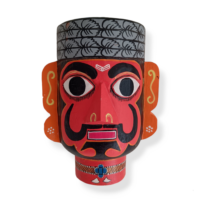 Handcrafted Folk Mask - Pothuraju