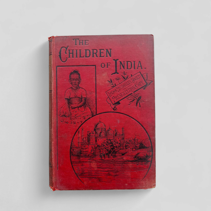 Vintage Hardcover Book - The Children of India (1891 edition)