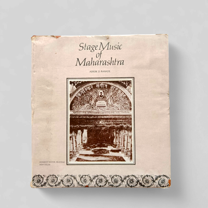 Stage Music of Maharashtra by Ashok D. Ranade (1986 First Edition, Hardcover)