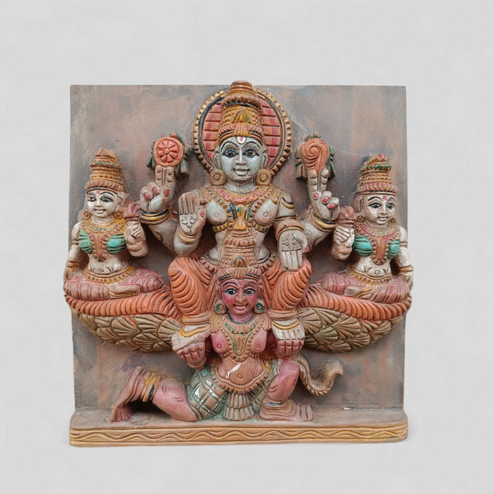 Vishnu on Garuda Panel