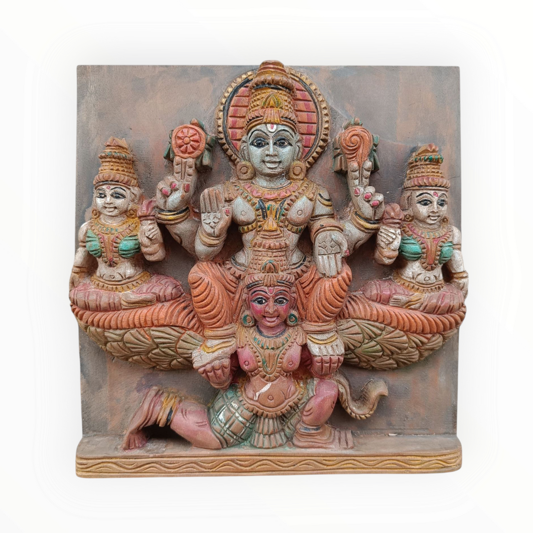 Vishnu on Garuda Panel