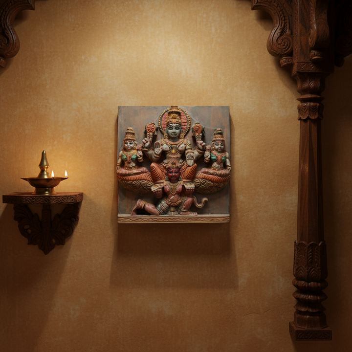 Vishnu and Garuda Panel