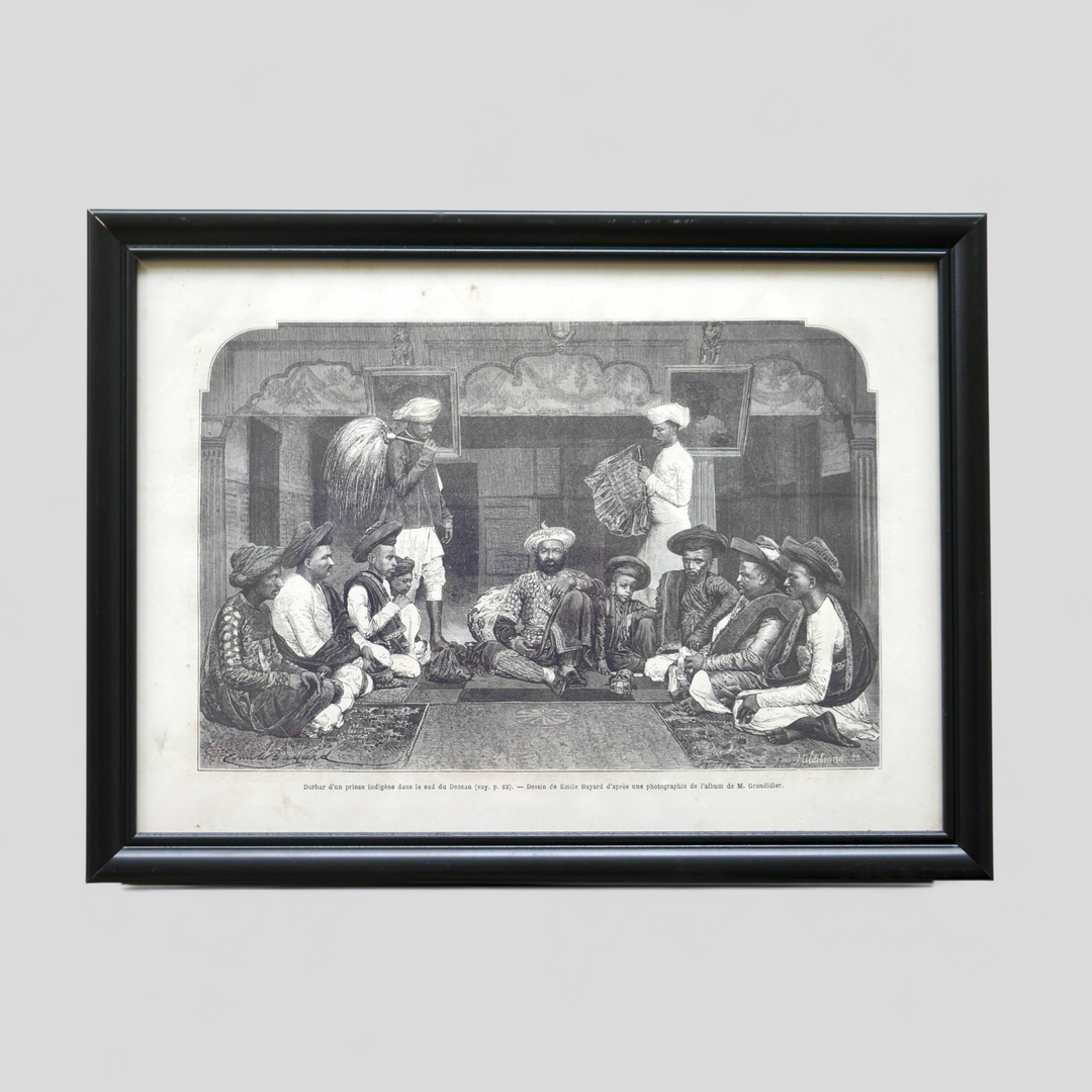 In the South of the Deccan, 1863 – Durbar of an Indigenous Prince, India