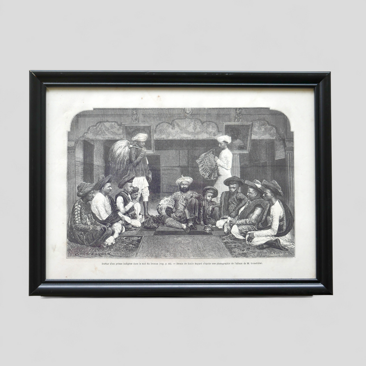 In the South of the Deccan, 1863 – Durbar of an Indigenous Prince, India