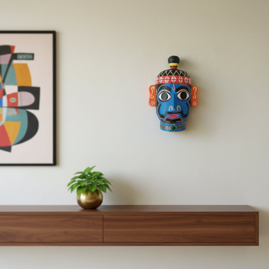 Handcrafted Folk Mask - Anabothanayaka