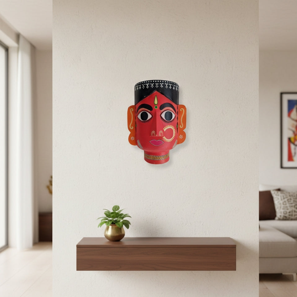 Handcrafted Folk Mask - Nallagonda