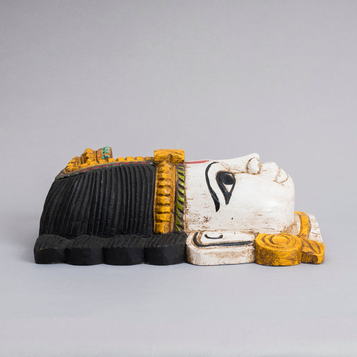 Wooden Meenakshi Mask