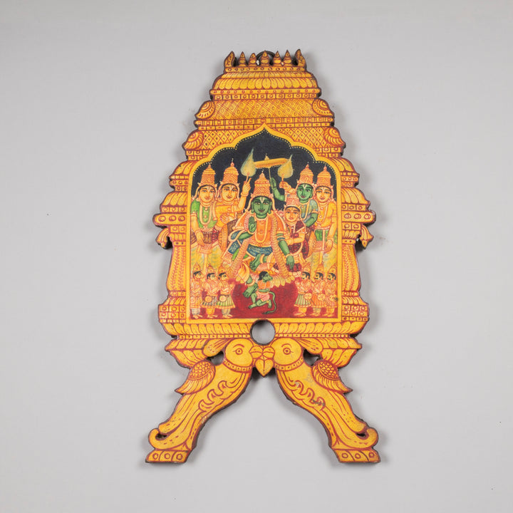 Wooden Hand Painted Kavadi