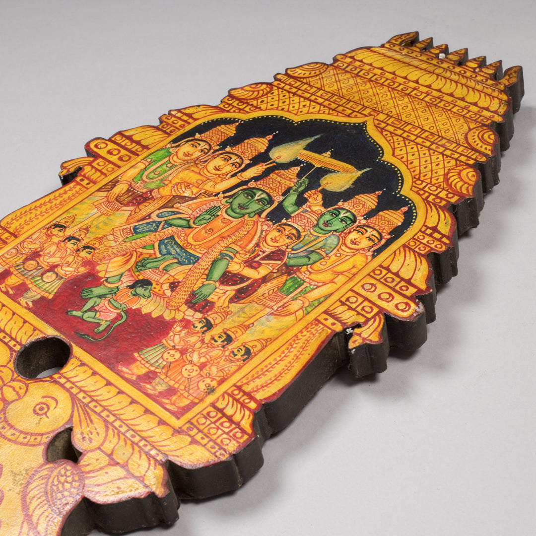 Wooden Hand Painted Kavadi