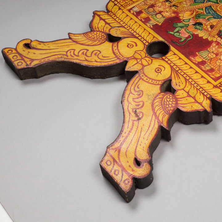 Wooden Hand Painted Kavadi