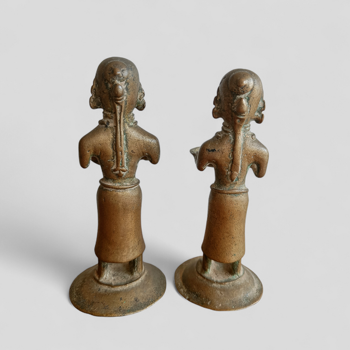 Pair of vintage Deepalakshmi Lamps