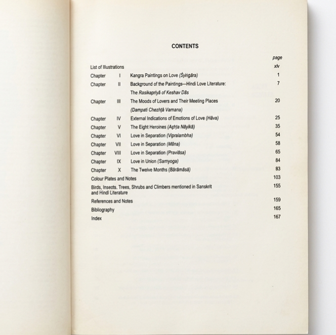 Kangra Paintings on Love | M. S. Randhawa | 1994 Illustrated Edition