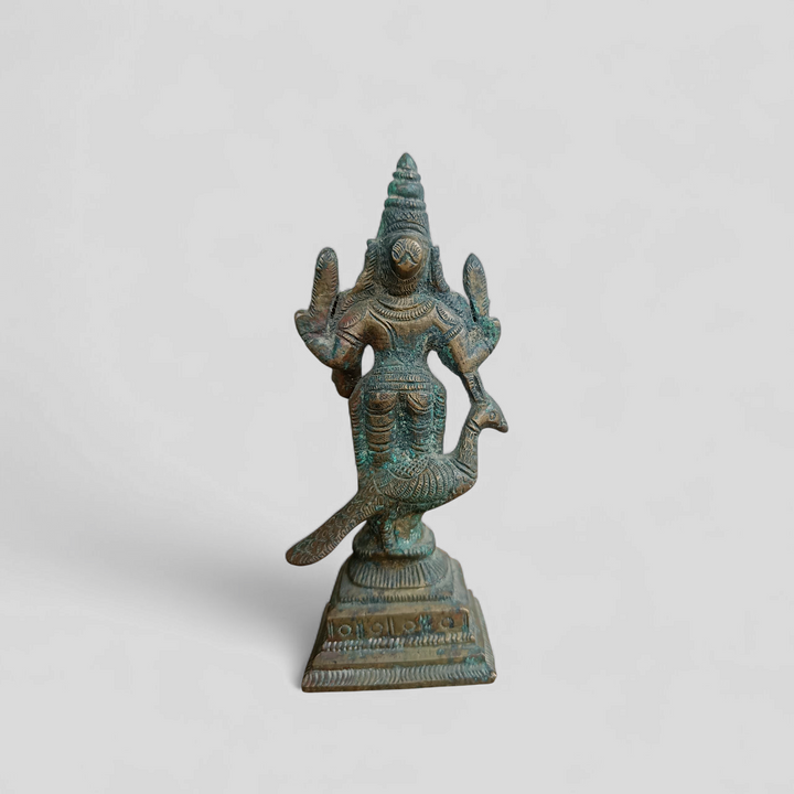 Vintage Kartikeya Statuette