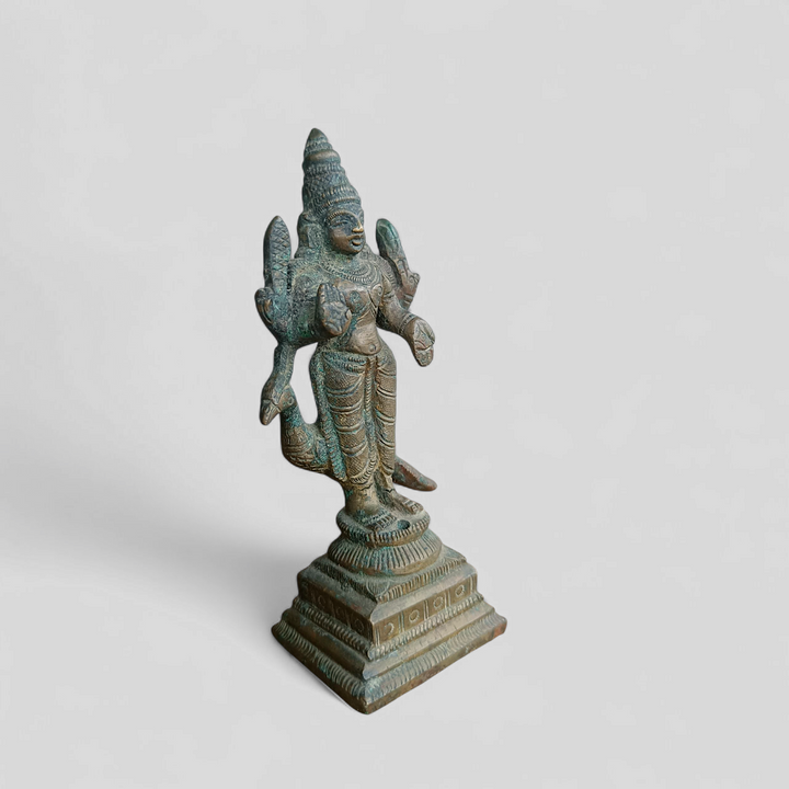 Vintage Kartikeya Statuette