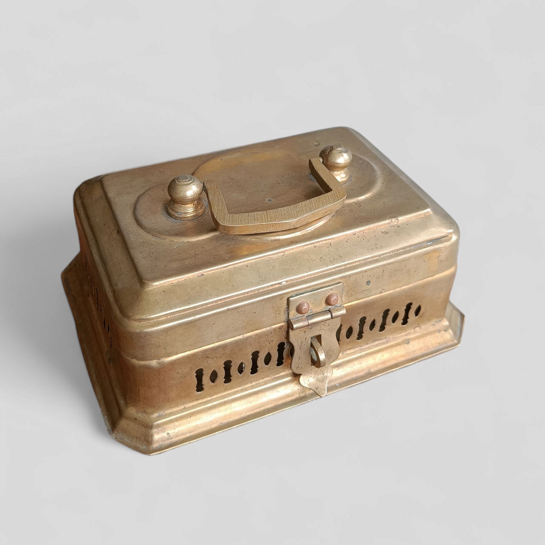 Vintage Brass Betel Box