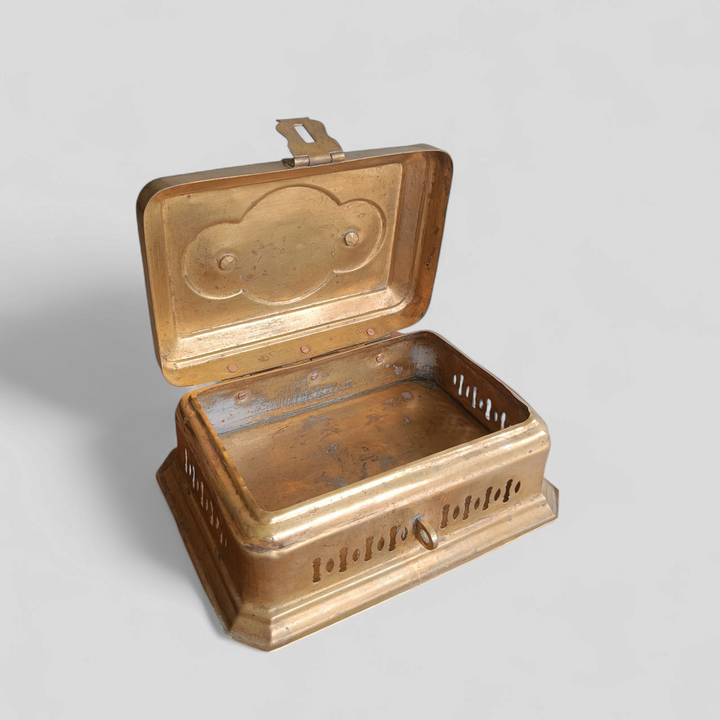 Vintage Brass Betel Box