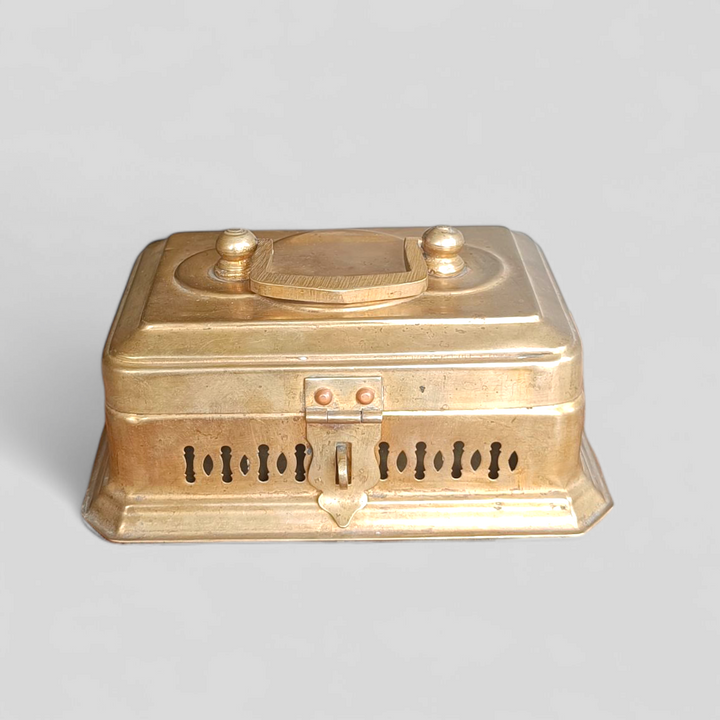 Vintage Brass Betel Box