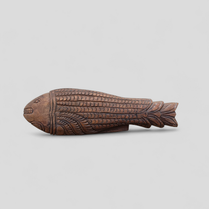 Handcrafted Pallanguzhi Board | Traditional Indian Mancala Game