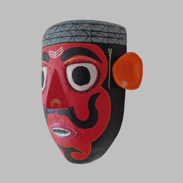 Handcrafted Folk Mask - Hanumana