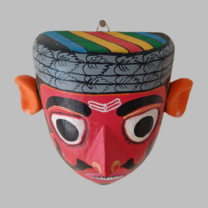 Handcrafted Folk Mask - Hanumana
