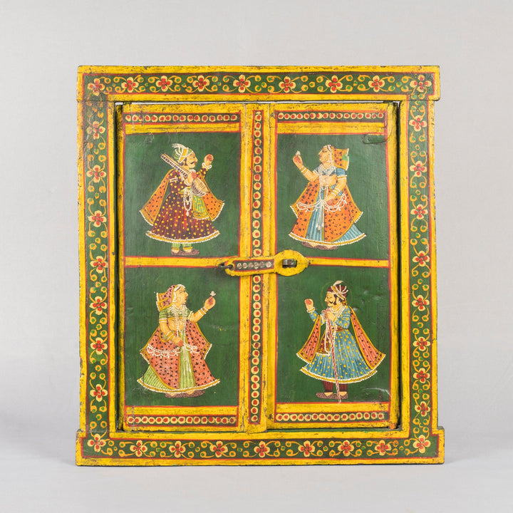 Wooden Hand Painted Daricha