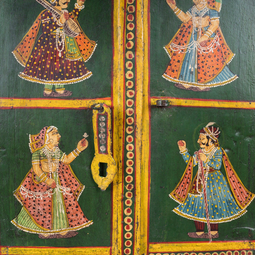 Wooden Hand Painted Daricha