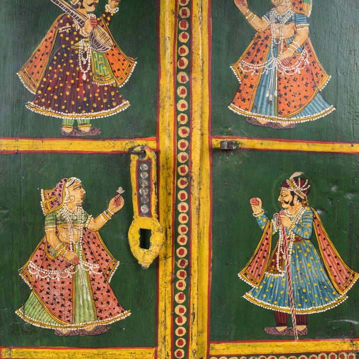 Wooden Hand Painted Daricha