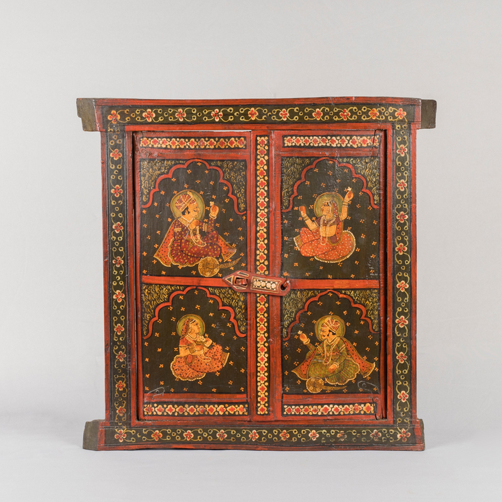 Wooden Hand Painted Daricha