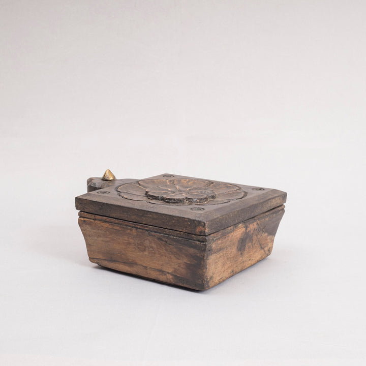 Vintage Wooden Trinket Box