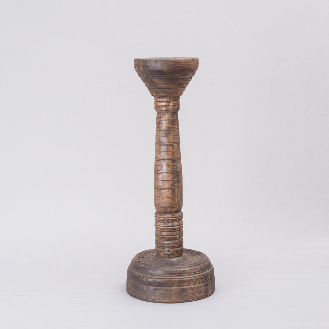 Vintage Wooden Lamp Stand