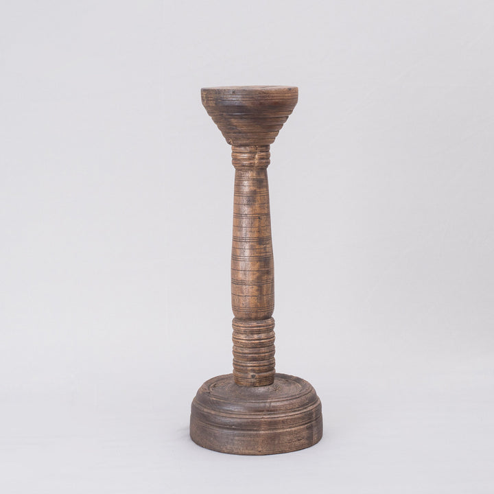 Vintage Wooden Lamp Stand