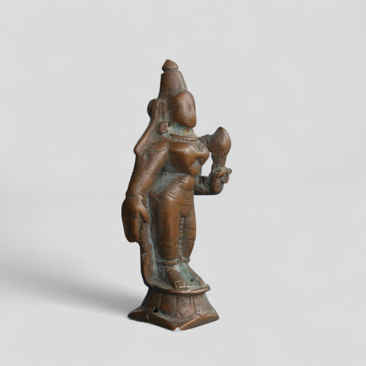 Vintage Miniature Statuette - Laxmi