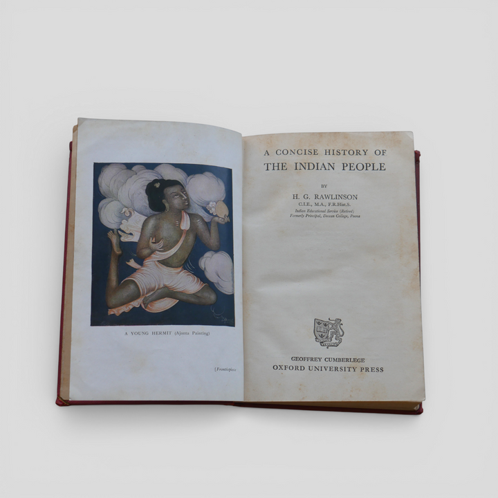 A Concise History of the Indian People – H. G. Rawlinson | Hardcover, 1956 Edition
