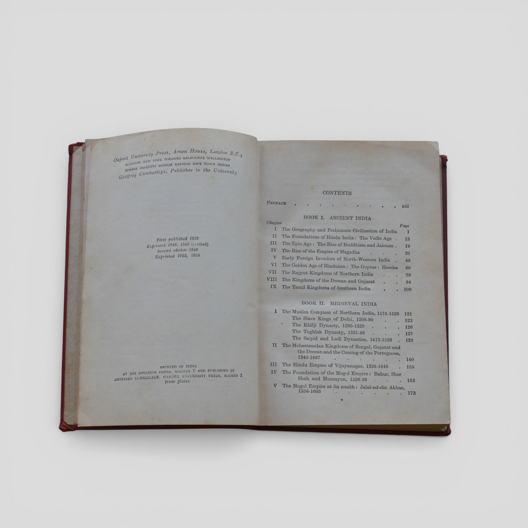 A Concise History of the Indian People – H. G. Rawlinson | Hardcover, 1956 Edition