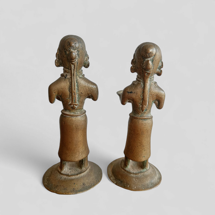 Pair of vintage Deepalakshmi Lamps