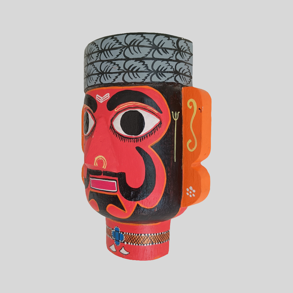 Handcrafted Folk Mask - Pothuraju