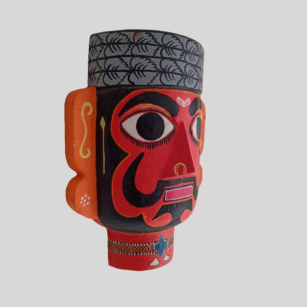 Handcrafted Folk Mask - Pothuraju