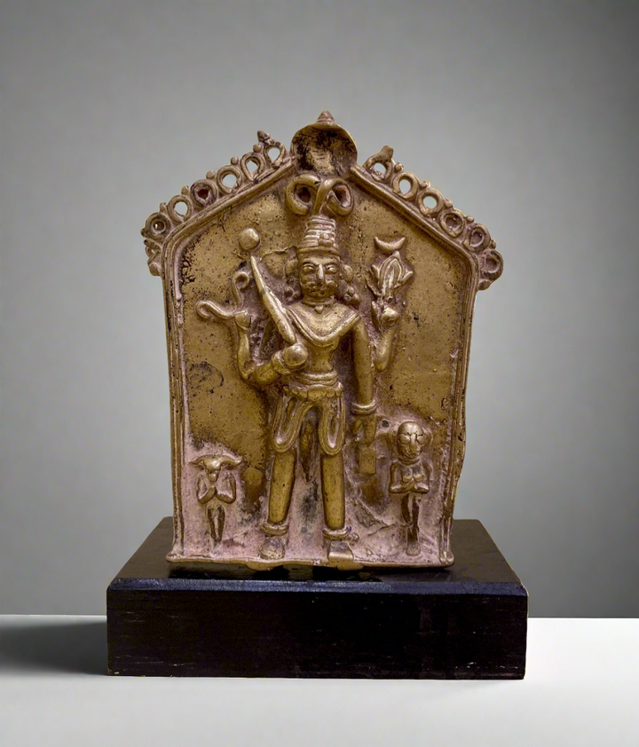 Vintage Veerabhadra Plaque
